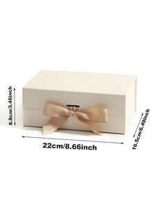 3/1pc Folding Gift Box, Gift Packaging Box,The Set Comes With A Beautiful Gift Bag And Gift Paper Ribbon Gift Box With Bow Folding Box,Saudi National Day Celebration Family & Friends Gift Wrapping Box, Universal Festival Gift Wrapping Valentine Day