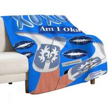 Megan Music Flannel Throw Blanket – Soft, Lightweight, All-Season Decorative Blanket For Couch Or Sofa With Vintage Pop Art Design, Machine Washable - Nhiều màu - Xem 4