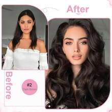 16"-24" Brown Tape In 100% Human Hair Extensions For Women, 50g, 20Pcs/Pack, Straight Seamless Skin Weft Remy Human Tape In Hair Extensions Dark Brown 2#, Human Hair Extensions For Trending Colour-Matching Halloween Costumes Looks, Bridal Hairstyle, Spooky Gothic Look - Dark Brown - View 7
