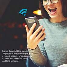TLL  10PCS Phone Stickers Enhancement Tool Antenna Booster Amplifier Stickers Back Adhesive Design Improve In Travelling Camping2574 - 預設 - 查看 3