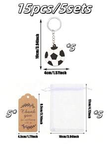 Bộ 24/12/5 món - Móc khóa bóng đá mô phỏng World Cup 2026, đồ trang trí tiệc bóng đá, móc khóa bóng đá mini, thẻ và túi quà tặng cho sinh nhật, tiệc tiết lộ giới tính, trận đấu bóng đá tối thứ Năm, móc khóa silicon hình bóng đá, mặt dây chuyền balo cho trẻ em, quà tặng tiệc sinh nhật chủ đề bóng đá, quà nhét vào piñata đám cưới, tiệc bóng đá và bóng đá giả tưởng. - Nhiều màu - Xem 9