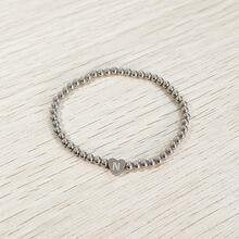 New Classic A-Z Heart Initial Bracelet Women Handmade Bead Bracelet For Women Jewelry Gift