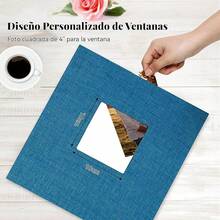 Magnetic Page Photo Albums - Blue 27x28cm - View 3