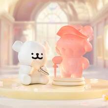 Miniso Line Puppy Romantic Cherry Blossom Series Blind Box, High-Quality PVC Material, Exquisite Outline Of Cherry Blossom Details, Filled With Spring Atmosphere, Adorable Desktop Ornament(1 PC,Random Delivery) - Multicolor - View 6