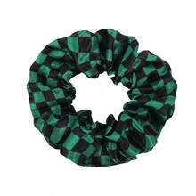 1个女士多色布艺弹力发圈，动漫风格马尾辫发圈 - 可爱大号发圈，完美生日礼物及日常使用，马尾辫发圈，发圈，橡皮筋，发绳，发圈，发绳，头饰，弹力带，美发家居饰品 - 彩色 - 查看 20