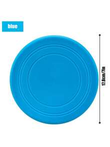 1 Stück/5 Stück gemischtes Farbset, verstärktes Material, weich & langanhaltend, interaktives Trainings-Flugscheibe für Haustiere, tragbares Design, leicht zu werfen | ideal für den Garten, Partys und Sommergeschenke