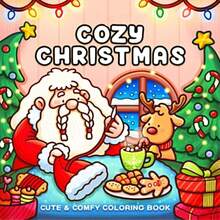 [Christmas Gift] 1 Cozy Christmas Cocoa Themed Coloring Book, Suitable For Adults And Children, Bold And Easy-To-Use Patterns, Simple And Elegant Design To Help You Relax. Can Also Be Used As A Christmas, Halloween, Birthday, Children's Day Gift, Student Supplies, Back-To-School Supplies, Or School Supplies. - Multicolor - View 11