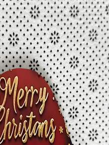 1 Peça Tapete Decorativo de Banheiro Simples de Flanela Natalina, Tapete Decorativo de Natal, Lavável e Dobrável, Tapete Decorativo para Casa e Quarto, Uma Decoração de Natal Maravilhosa