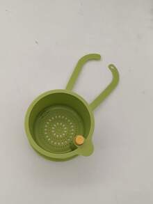 Self-Cleaning Push-Type Sink Strainer Basket - Automatic Food Waste Drain Basket With Removable Bottom, Easy Installation