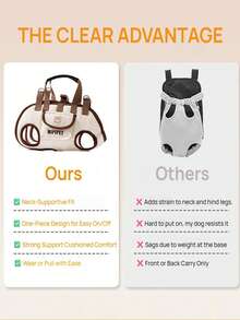 Haustier Tragetasche mit Leine Set, Katzentragetasche, Hundetragetasche, atmungsaktiver tragbarer Haustier-Rucksack für den Außenbereich, Handtasche mit Schulterriemen, leichte Reise-Tragetasche