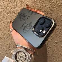 Altakalida y diseño lindo e interesante, adecuado para todas las series de , compatible con  17.17 Pro...17 Pro Max...17 Agua. 16.16 Pro...16 Pro Máx.16 más.. 15.15 Pro Max...15 Pro...15 más.. 14.14 Pro...14 más..14 Pro Max... 13.13 Pro...13 Pro Max...12.12 Pro...12 Pro Max...11.11 Pro...11 Pro Máx.XR.X.XS.XS máx.Se.MiNi, funda de teléfono Apple a prueba de golpes, mate, resistente a caídas, lente completamente envuelta, silicona, carcasa dura, soporte magnético, elegante y creativa. - Negro 295 - Ver 6