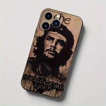 La funda de teléfono negra de TPU con temática de dibujos animados de Guevara está diseñada para iPhones, ofreciendo una excelente resistencia a los golpes y una durabilidad mejorada para la tranquilidad, compatible con iPhone 11/12/13/14/15/16 Pro. - Mezcla de colores - Ver 5