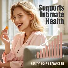 Feminine Balance Gummies, Premium Balance Supplement For Women PH Health, Immune Support, Energy Support, Vegan, Gluten-Free, Strawberry Flavor, Delicious 60 Gummies, 1 Pack 30 Servings.. - 1 - Xem 2