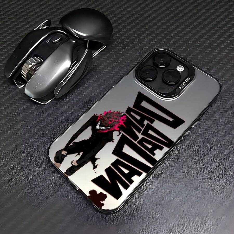 The Dandadan Anime Character Okarun Phone Case Is Compatible With For Iphone Models 16, 15, 14, 13, 12, 11 Pro Max, X, XR, XS Max, 8, And 7 Plus, Featuring A Matte Back That Is Drop-Resistant. - Mixed Color 1 - View 1