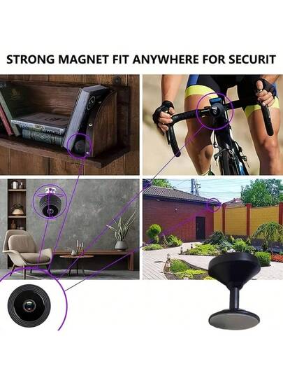 2.4G Wireless WiFi IP Camera, A9 Slimme Home Security Remote Monitoring Via Mobile App, Camera view 8