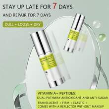 1Pc Korea RETINOL SHOT TIGHTENING SERUM.SLOW-RELEASE RETINOL:Gently Exfoliates Old Dead Skin. CERAMIDE PEPTIDES:Anti-Aging While Repairing The Barrier. Hydrates And Replenishes Water, Reduces Signs Of Fatigue, Brightens Skin Tone, Improves Elasticity, Smoothes Skin, And Leaves It Radiant. - Multicolor - View 4