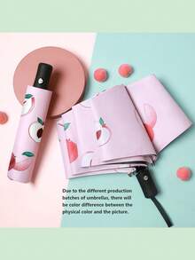 1 pieza Paraguas automático súper grande de 24 huesos, a prueba de tormentas - Paraguas de fibra de 24 huesos, paraguas antitormenta, apertura y cierre de un solo clic, apto para sol y lluvia, portátil, impermeable, plegable resistente a la lluvia, adecuado para negocios, actividades al aire libre y uso diario