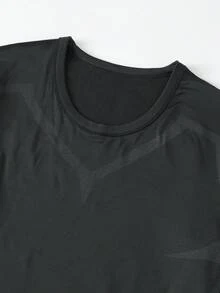 2pcs Men's Thermal Shapewear Set, Ski Thermal Underwear, Shapewear Top And Pants, Fall / Winter