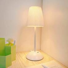 1 Stück 3-farbige, berührungsempfindliche, kabellose Lampe - skandinavischer Minimalist Stil, Helligkeit durch Langdruck einstellbar, geeignet für Schlafzimmer, Wohnzimmer, Esszimmer und Partys