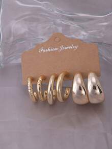 Pendientes de aro en forma de gota de agua vintage, pendientes personalizados de lujo con estética de alta gama, estilo europeo y estadounidense de comercio transfronterizo