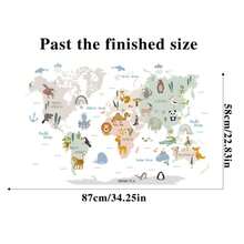 2 件/套卡通宇航员火箭装饰墙贴适用于儿童房和客厅，大号九大行星设计墙壁装饰房间装饰墙贴 - 太陽系與太空人 - 查看 12