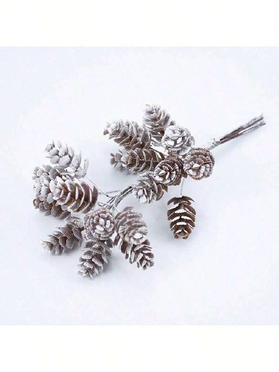 Artificial Plants, MINI Pinecone Letter, Bouquet DIY, Wreath Material, Candy Box Accessories, Home Wedding Christmas Decoration, Bride Wrist Flower, Chest Flower, Headflower Material, Valentine's Day Gift, New Year Decoration, Birthday Party Cake Accessories Fake Plants Room Decor Fall Decor Garden Autumn Decor Centerpieces Home Decor Christmas Decorations