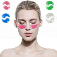 Reusable Gel Large Eye Mask, Ice Bag Eye Mask Can Be Used For Cold And Hot Compress, Comfortable Fit, Fashionable Gift For Women, The Best Choice For Festivals