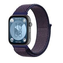 兼容华为 Watch Fit 3 4 4 Pro 耐用尼龙环带透气腕带智能手表手链配件舒适轻便表带适合日常使用和锻炼 - 彩色 - 查看 12