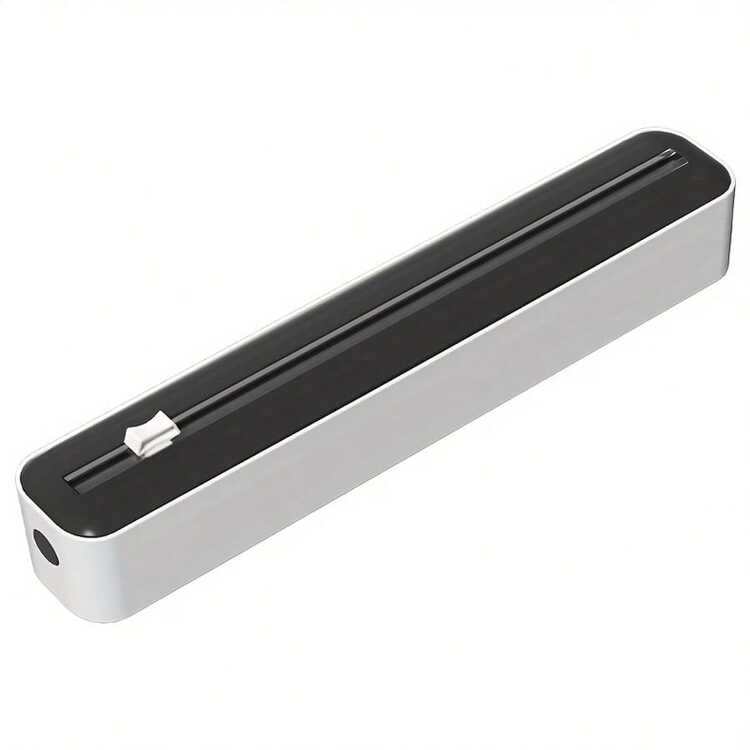 Multi-Functional Kitchen Cling Wrap Cutter, Can Cut Plastic Film, Sharp Blade Can Cut Aluminum Foil, Comes With Non-Slip Storage Box, Can Be Firmly Fixed On Tabletop And Wall - Multicolor - View 7