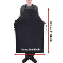 Waterproof PVC Nylon Heavy Duty Strong Lightweight Work Protective Apron - Multicolor - View 2