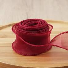 1pc Luxury Bowknot Decorative Satin Ribbon - Suitable For: Bouquet Wrapping, Gift Wrapping, DIY Rose Flower Materials, Christmas Decoration, Wedding Decoration, Crafts, Parties, Holidays, Artificial Flowers, Gifts, Cake Gift Packaging Supplies Ribbon, Autumn Decoration, Holiday Decorations (10 Yards/Approx. 9.1m Length, 4cm Width/Roll = 1pc)