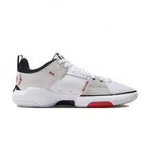Nike Westbrook Cushioned Wrap Protective Knee Basketball Shoes For Men, New Anti-Twist Stable Grip Low-Top Training Shoes, JORDAN ONE TAKE 5 PF Casual Sports Shoes, Competition Essential FD2336-106 - White Red Gray - View 4