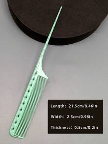 Peine de estilista - Peine multicolor de punta fina, peine para cardar, peine de cola de rata, peine profesional de salón, cepillos, cepillo para el contorno del cabello, cepillo desenredante, cepillo redondo, mini set de cepillos para el cabello, peine de madera, cepillo para el cabello, cepillo para el contorno del cabello, set de cepillos para el cabello, peine, mini cepillo para el cabello, cepillos desenredantes, cepillo para el cabello, barbero, equipo de peluquería, peinado, peluquería, cepillo para el cabello, set de cepillos para el cabello, peine para el cabello, peine para rizos, cepillo desenredante, cepillo para el cabello para mujer, accesorios de barbería, barbería, equipo de peluquería
