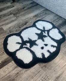 ED-Rug      Rug - Ba  - Hybeast Om  - Handmade & - 27in * 20in L (70 * 50cm) - Ka-Ws Design - Hybeast Bathmat - Preppy Detion - Ba Bathrug - Luxa (Kawed)Room Decor - 1 - View 4