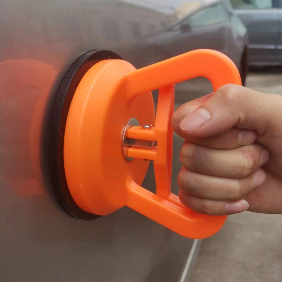 [Easy Dent Puller] 2PCS Large Car Dent Puller Set – Professional Suction Cup Bump Repair Kit | Heavy-Duty  Cups For Hail/Door Dings | No-Paint Damage Auto Body Tool - S và L - Xem 1