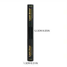 SRCKFIZ 10ml 2-In-1 DIY False Eyelash Glue & Sealant Pen, Waterproof, Quick Drying, Non-Irritating, Natural Finish, Strengthening - Black - View 9