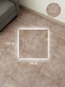 Dwa opakowania naklejek na podłogę z kamienia, naklejek na podłogę z tworzywa sztucznego PVC, samoprzylepnych naklejek na podłogę z tworzywa sztucznego, do salonu, sypialni, do różnych renowacji podłóg komercyjnych, pogrubione, odporne na zużycie i wodoodporne naklejki podłogowe