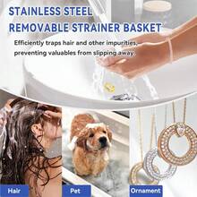 Universal Bathroom Sink Plug Stopper Wash Basin Core Bounce Pop Up Drain Filter - A - Xem 8