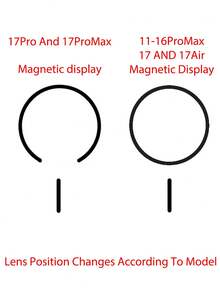 半透明磨砂摄像头保护磁吸无线充电手机壳，兼容 17 Pro Max、17 Pro、17 Air、17、16、15、14、13、12、11 Pro Max，Armor Plus 后盖 - 灰色 - 查看 8