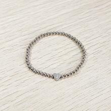 New Classic A-Z Heart Initial Bracelet Women Handmade Bead Bracelet For Women Jewelry Gift