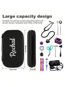 Carrying Stethoscope Case, Portable Bag Compatible With Littmann Classic Iii, Fit For Nurses,Doctor And Students.A Customized Storage Bag Personalized Name Or Holiday Message. It Can Be Unique Name, Letter Bag, Lucky Number, Etc. Is Very Suitable Men, Women, Teenagers Students Daily Use, Going Out, Travel, Vacation, School. Mother'S Day, Nurse Doctor Gift.