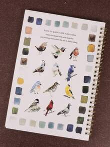 1 PC Sổ tay màu nước, Sổ tay màu nước hoa bó hoa cho người mới bắt đầu, Quà tặng cho người yêu hội họa, Sổ tay màu nước giải trí hàng ngày 5 lựa chọn khác nhau - Sách màu nước - Xem 11