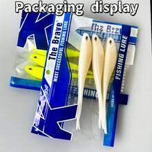 18cm/20g Fishing Forked Tail Soft Lure, TPR Fishing Bait, Fishing Tackle, Lure Fishing, Bionic Fishing Bait, Artificial Bait, Suitable For All Water Bodies