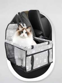 High Quality Pet Car Seat, Suitable For Small To Medium Dogs Safety Basket Dog Cushion In-Car Pet Basket, Dog Seat, Portable And Foldable, Waterproof And Breathable, Dog Seat For Car.Universal Dog & Cat Car Mat With Seat Belt Anchor, Non-Slip Bottom & Breathable Mesh - Waterproof Backseat Protector For Small/Medium Pets Dog Car Seat Car Seat Covers Dog Car Seat Cover Pet Car Seat