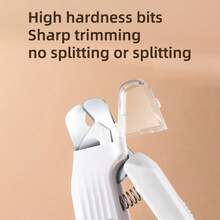 1 قطعة، أداة عناية بأظافر الكلاب 2 في 1، مقص أظافر للقطط، مبرد أظافر كهربائي مع ضوء LED، مقص أظافر قابل للشحن، ملمع، ملف أظافر لأنواع الحيوانات الأليفة المختلفة، لاستخدام يومي