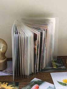 1pc High Quality PPA A5 Pocket Photo Album, Minimalist Large Capacity Waterproof Scrapbook