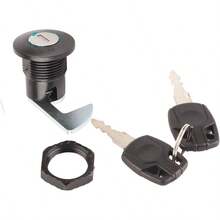 - Kit de Bloqueo de Llave para Motocicleta Juego de Cerraduras para Maletero Trasero Accesorio para Patinete, Bloqueo Trasero Plstico de Aluminio Universal para Motocicletas Elctricas 2 - inicial - Ver 7