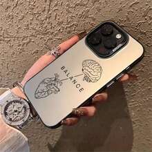 Altakalida y diseño lindo e interesante, adecuado para todas las series de , compatible con  17.17 Pro...17 Pro Max...17 Agua. 16.16 Pro...16 Pro Máx.16 más.. 15.15 Pro Max...15 Pro...15 más.. 14.14 Pro...14 más..14 Pro Max... 13.13 Pro...13 Pro Max...12.12 Pro...12 Pro Max...11.11 Pro...11 Pro Máx.XR.X.XS.XS máx.Se.MiNi, funda de teléfono Apple a prueba de golpes, mate, resistente a caídas, lente completamente envuelta, silicona, carcasa dura, soporte magnético, elegante y creativa. - Negro 295 - Ver 2