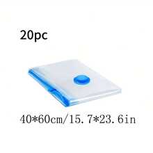 15/10/5/1pcs Reusable Vacuum Storage Bags, Travel Organizer Bags, Clothes Space Saver Bags For Coats, Shirts, Blankets, Pants, Home, Dorm, Closet, Bedroom, Bathroom, Travel Accessories, Back To School, Thick With Double Zipper Seal And Built-In Hand Pump Design, No Extra Tool Needed, Highly Airtight And Reusable, Save Up To 85% Storage Space For Efficient Space Utilization