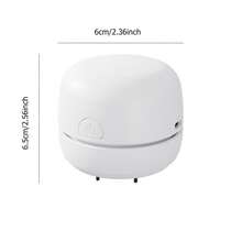 1 Mini Aspirador de Pó, Leve e Durável, Aspirador de Mesa, Ideal para Limpar Pequenas Partículas, Projetado para Teclado/Casa/Escola/Escritório - Multicolorido - Ver 7